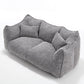 Comfortable Dual Beanbag Chair With High Resilience Foam Core For 2 People - Furniture Home Direct