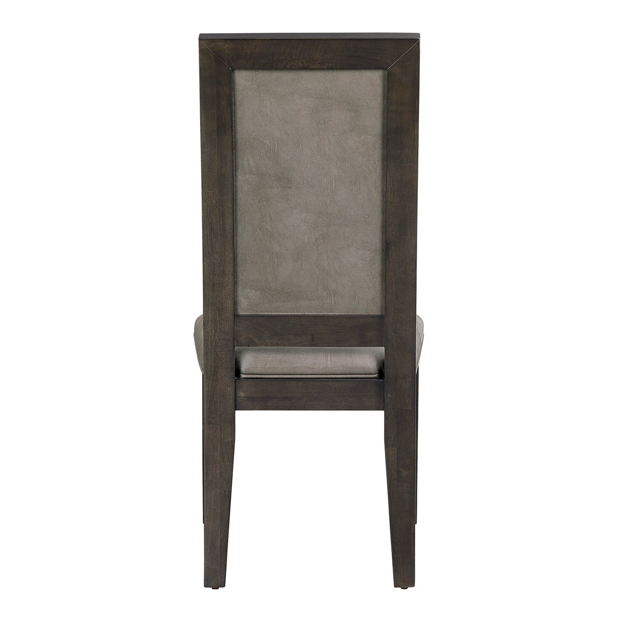 Dining Set Round Table Upholstered Chairs Seats Six Brown - Furniture Home Direct