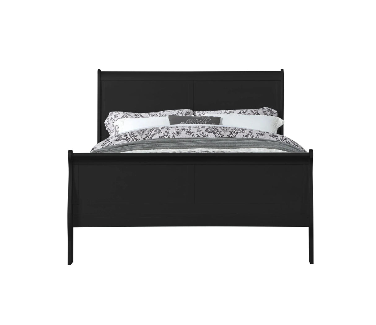 Louis Philippe - Sleigh Bedroom Set - Furniture Home Direct