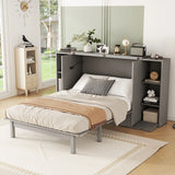 Murphy Bed With Shelves, Drawers And USB Ports - Furniture Home Direct