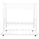 Bunk Bed For Kids, Convertible Frame With Ladders & Guardrail - Furniture Home Direct