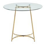 Cece - Contemporary / Glam Dinette Table - Furniture Home Direct