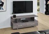 TV Stand, Console, Media Entertainment Center, Storage Cabinet, Elegant Design - Gray - Furniture Home Direct