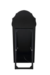 Noralie - Mirrored Faux Diamonds Floor Mirror - Silver - Furniture Home Direct