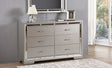 Alana - Dresser - Silver Champagne - Furniture Home Direct