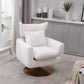 Classic Mid-Century 360 Degree Swivel Accent Chair - Furniture Home Direct