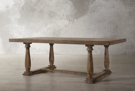 Bernard - Weathered Dining Table - Furniture Home Direct