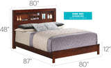 Bed With Transitional Design Stylish - Furniture Home Direct
