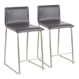Mara - Contemporary Counter Stool (Set of 2) - Furniture Home Direct