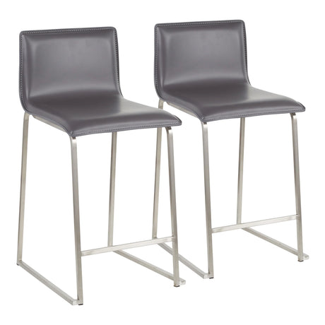 Mara - Contemporary Counter Stool (Set of 2) - Furniture Home Direct