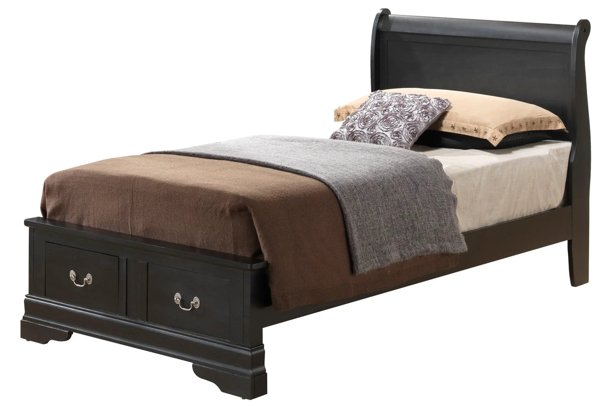 Louis Phillipe - Storage Bed - Furniture Home Direct