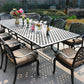 Rectangular Dining Set With Cushions - Furniture Home Direct