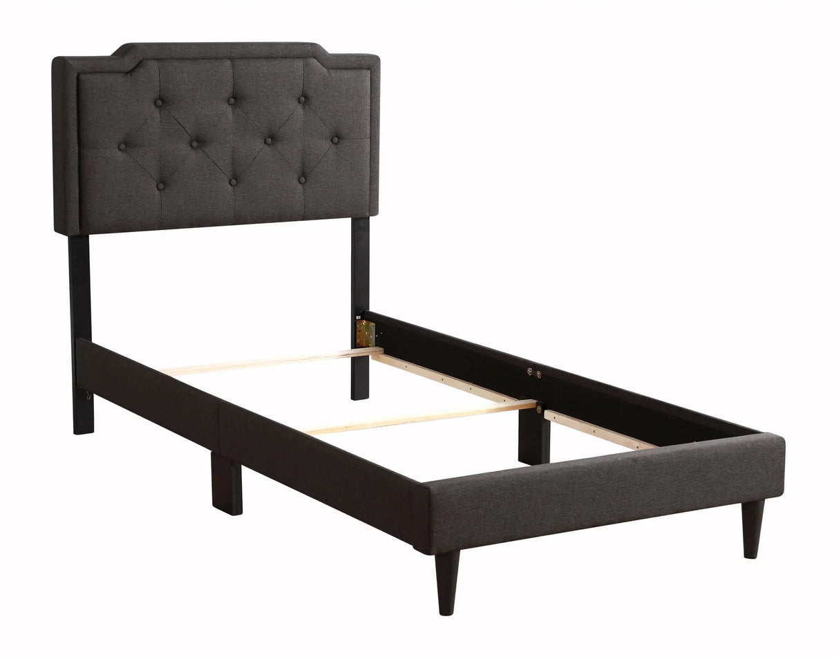 Button Tufted Bed Charming For Cozy Spaces - Furniture Home Direct