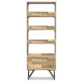 Hunter - Tall Bookcase - Natural - Furniture Home Direct