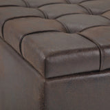 Harrison - Large Coffee Table Storage Ottoman - Furniture Home Direct