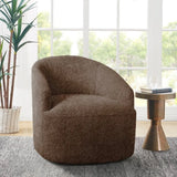 Upholstered 360 Degree Swivel Chair - Furniture Home Direct