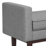 Scott - Upholstered Ottoman Bench - Furniture Home Direct