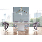 Audi - Dining Table - White - Furniture Home Direct