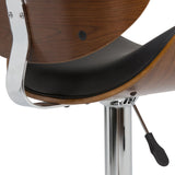 Marana - Multifunctional Handcrafted Bentwood Adjustable Swivel Bar Stool - Furniture Home Direct