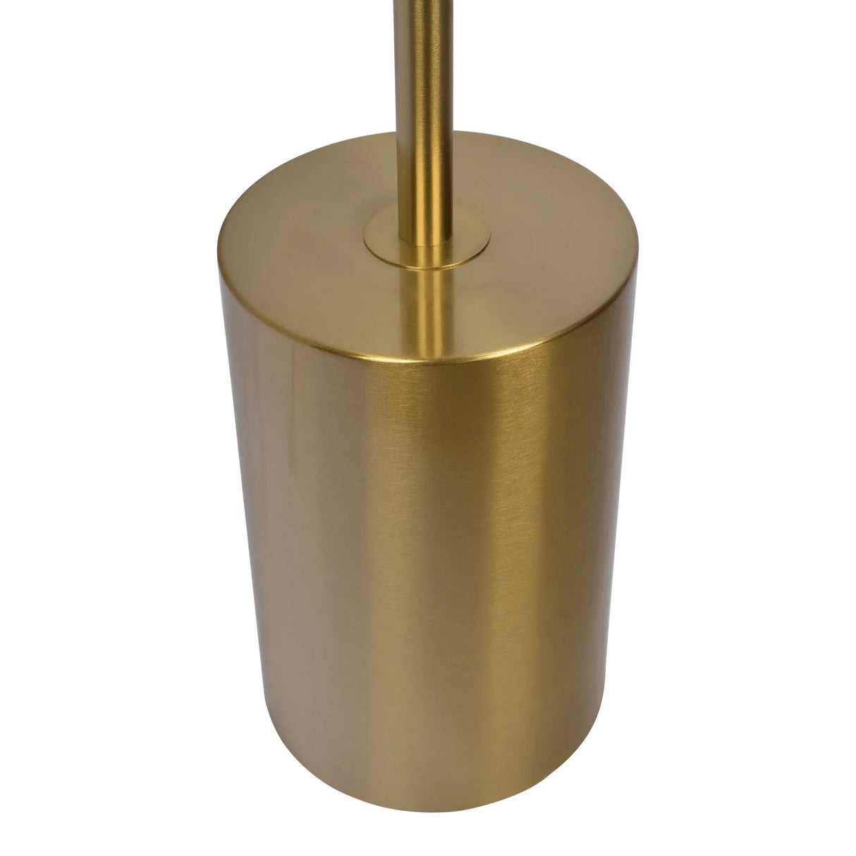 Harmony - Floor Lamp With Rotary Switch Triple Spots Block Base - Gold - Furniture Home Direct