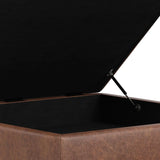 Shiloh - Multifunctional Square Storage Ottoman - Furniture Home Direct