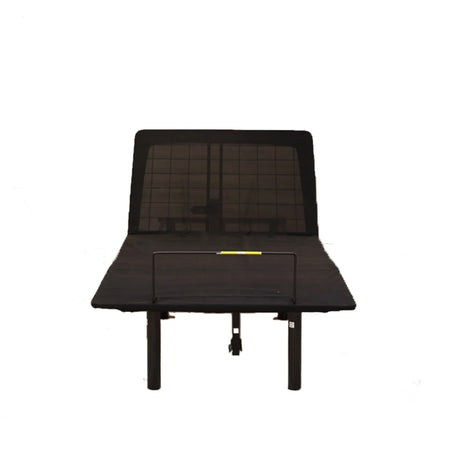 Adjustable Metal Bed Base With Head And Foot Incline, Anti Snore Feature, Wireless Control, Twin Long - Antique Black - Furniture Home Direct