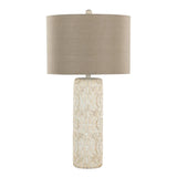 Charlotte - Contemporary Table Lamp (Set of 2) - Taos Brown / Beige - Furniture Home Direct