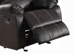 Zuriel - Synthetic Leather Recliner Chair - Furniture Home Direct
