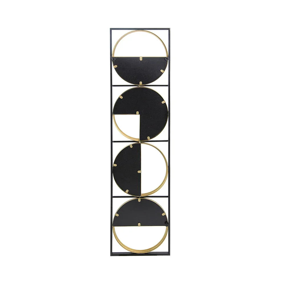 Eclectic Styling Metal Beaded Wall Mirror With Contemporary Design For Bedroom, Liveroom & Entryway - Furniture Home Direct