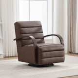 360° Swivel Accent Chair With Armrests, Comfy Lounge