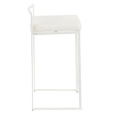 Fuji - Simple Elegance, Contemporary Stackable Counter Stool - Furniture Home Direct