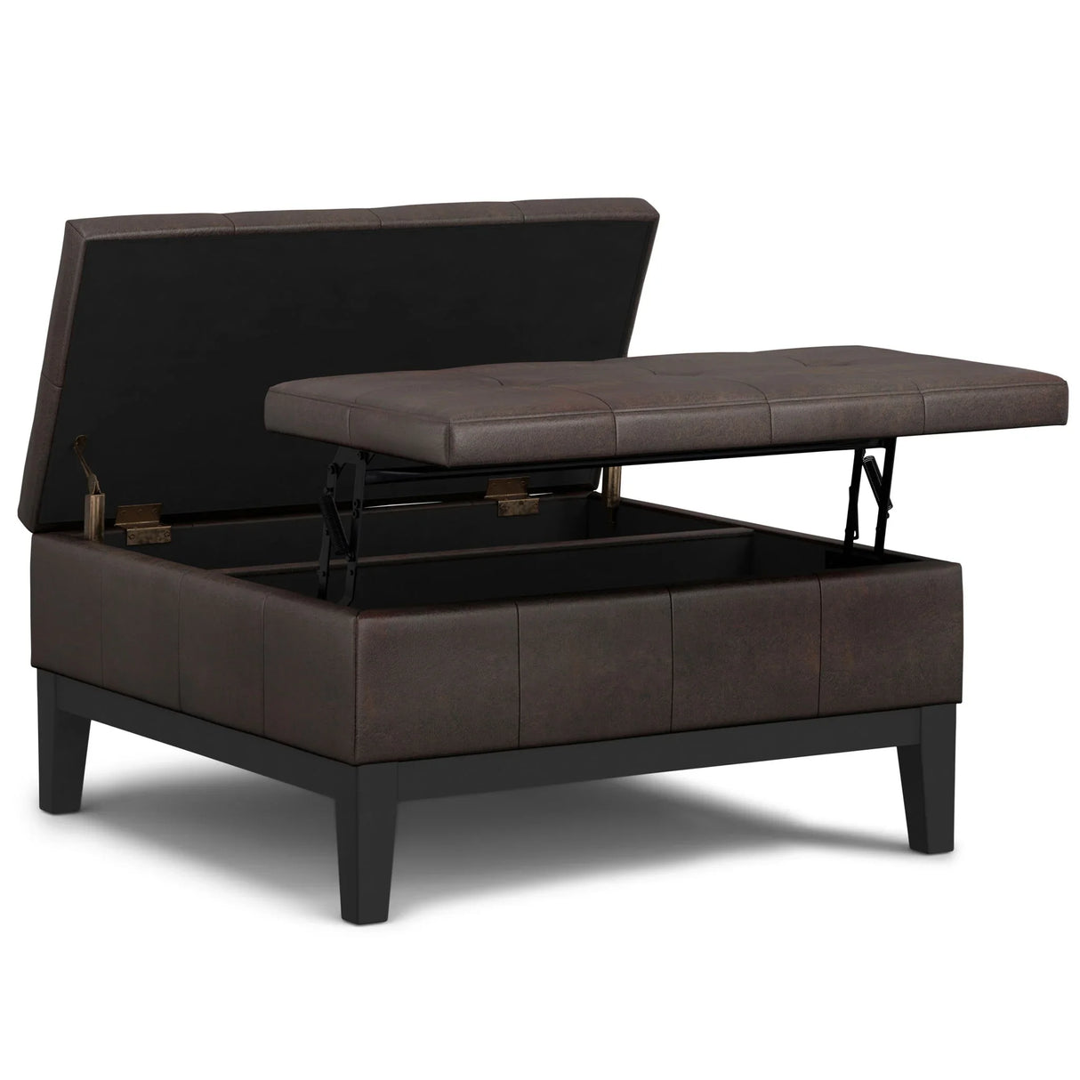 Dover - Multifunctional Lift Top Coffee Table Storage Ottoman - Furniture Home Direct