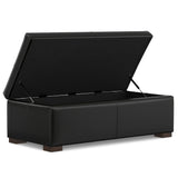 Gabbie - Coffee Table Upholstered Storage Ottoman - Furniture Home Direct