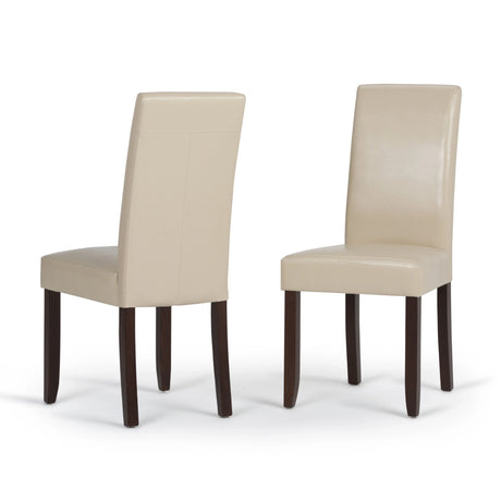 Acadian - Upholstered Parson Dining Chair (Set of 2) - Furniture Home Direct