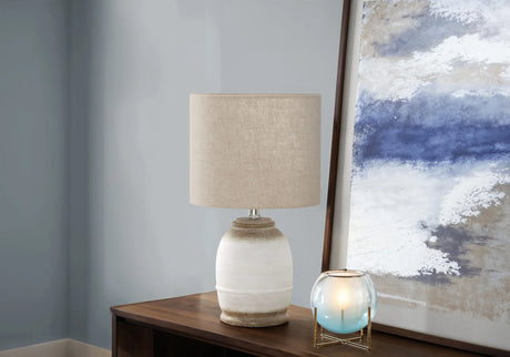 Lighting, Resin, Contemporary - Cream - Furniture Home Direct