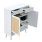 Modern Minimalist Rattan Shoe Cabinet, Elegant Storage Solution - Furniture Home Direct