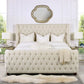 Brooklyn - Tufted Panel Bed Headboard And Footboard Set - Furniture Home Direct