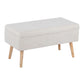 Versatile Storage Contemporary Bench - Furniture Home Direct