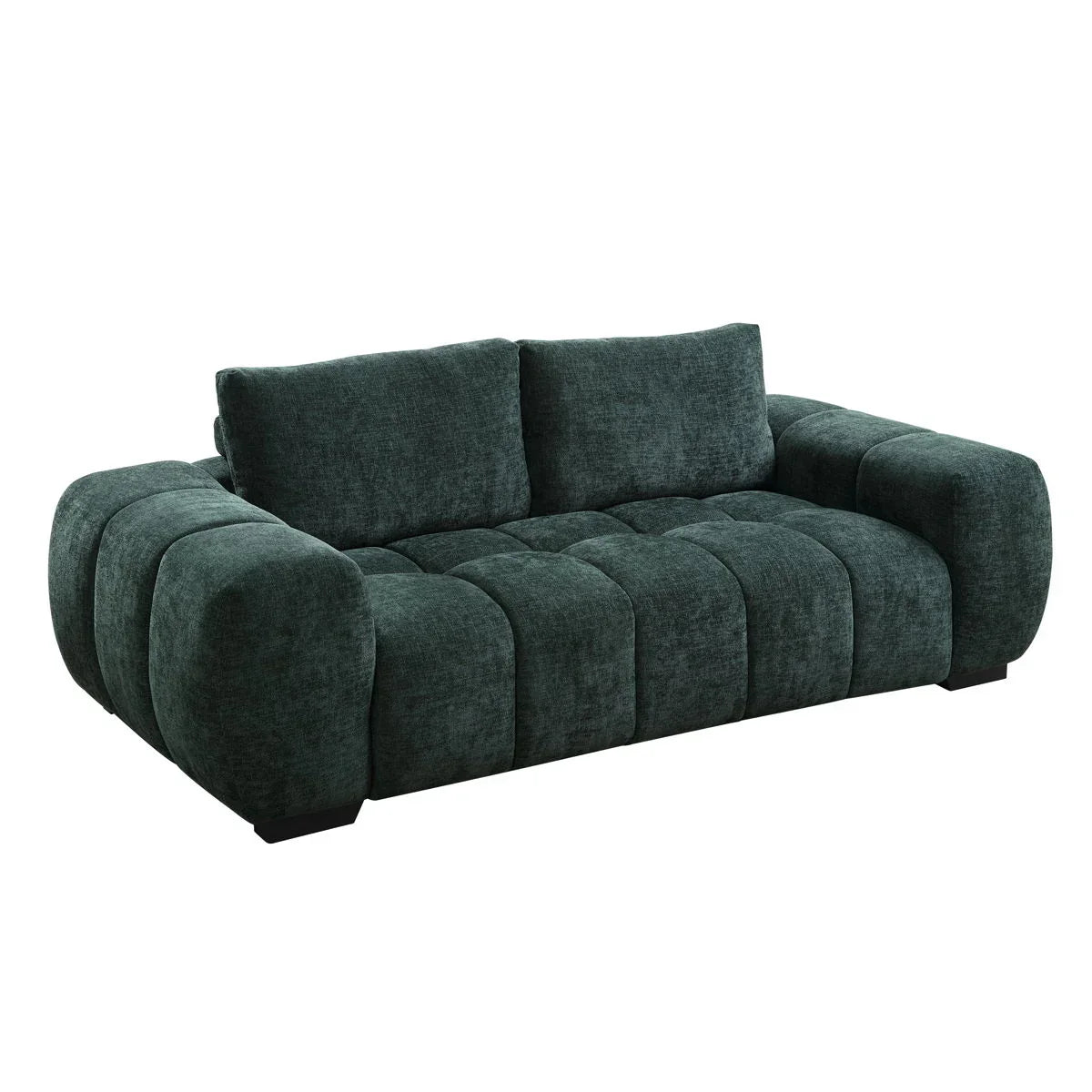 Ferrand - Chenille Sofa - Green - Furniture Home Direct