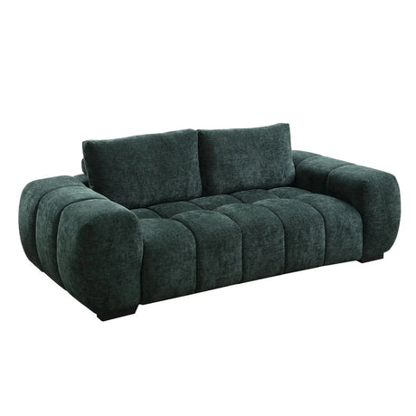 Ferrand - Chenille Sofa - Green - Furniture Home Direct
