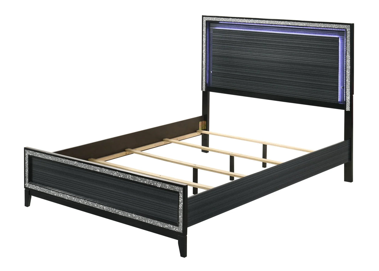Haiden - Bed With LED - Furniture Home Direct