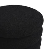 Fuji - Oversized Round Storage Ottoman - Furniture Home Direct