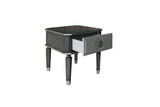 House Beatrice - End Table - Charcoal / Light Gray - Furniture Home Direct