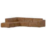 Rex - Handcrafted Sectional Sofa And Ottoman - Furniture Home Direct