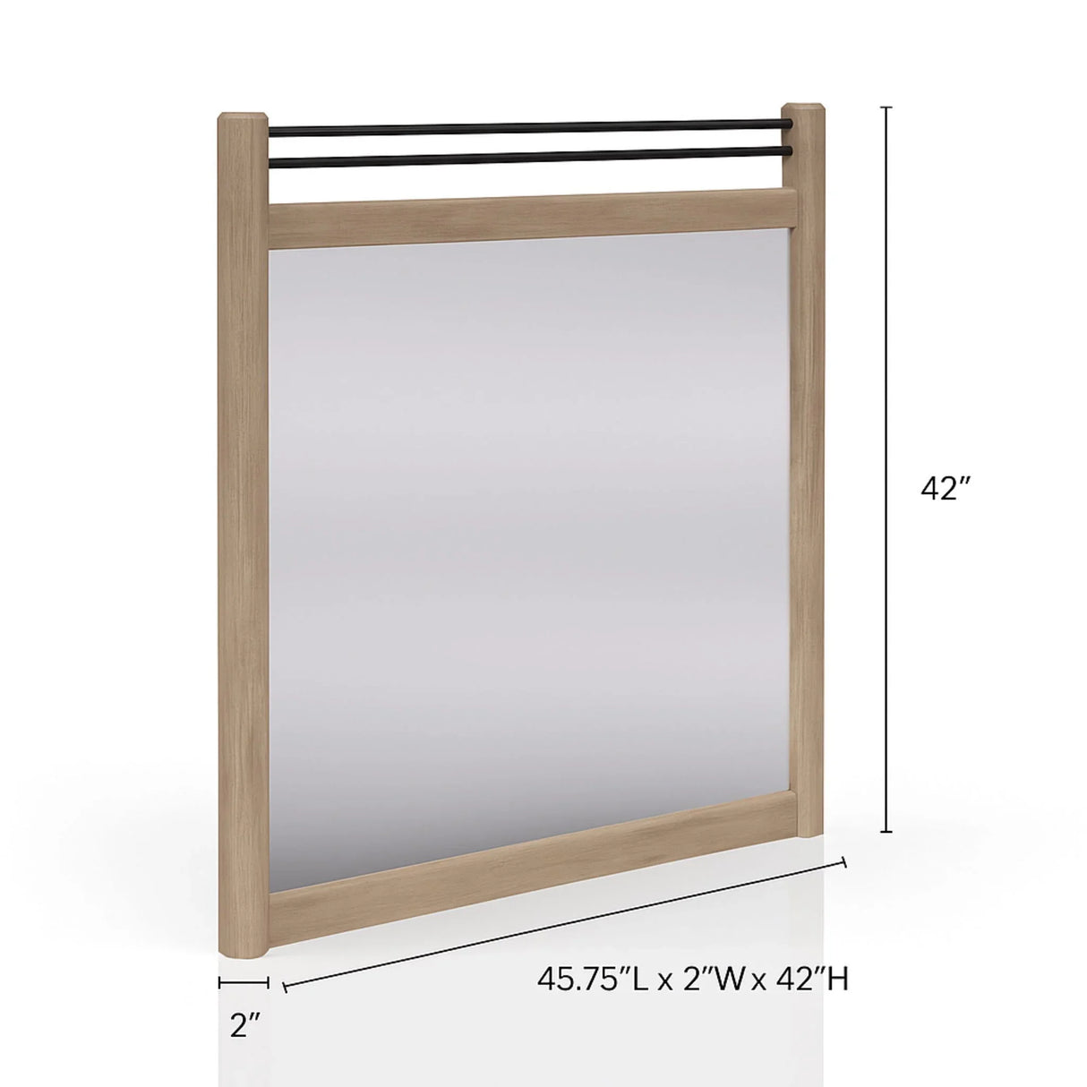 Poster Mirror - Sand - Furniture Home Direct