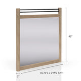 Poster Mirror - Sand - Furniture Home Direct
