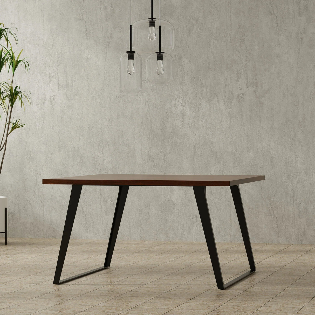 Lowry - Handcrafted Square Dining Table - Furniture Home Direct