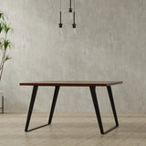 Lowry - Handcrafted Square Dining Table - Furniture Home Direct