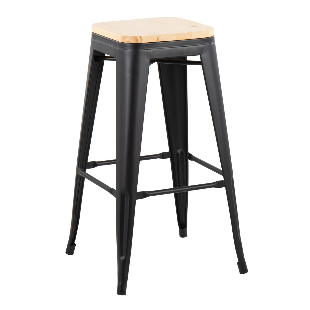 Oregon - Contemporary Barstool (Set of 2) - Furniture Home Direct