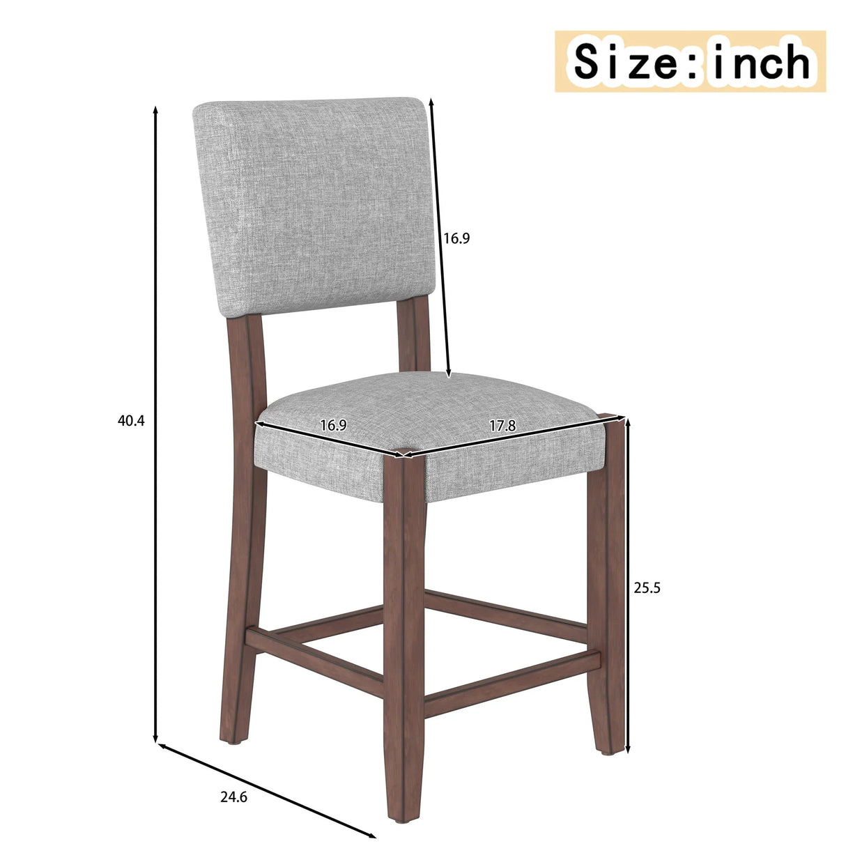 Mid Century Modern Bar Stools, Upholstered Counter Chairs - Furniture Home Direct